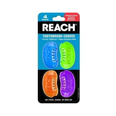 REACH Dr. Fresh Toothbrush Covers - 4 pieces per pack