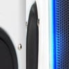 White with LEDs