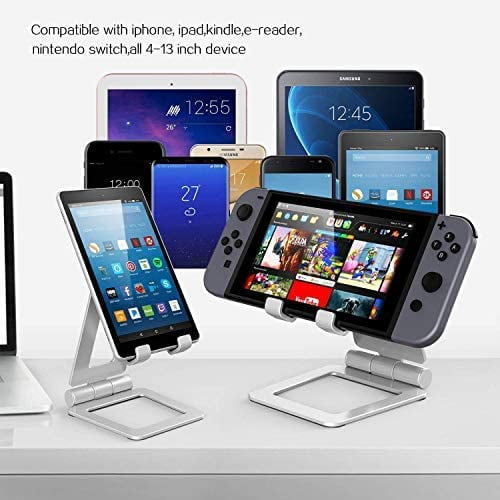 Support pour tablette réglable, portable et pliable, pour écran de 4 à 12,9  pouces.