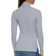 thumbnail image 2 of Womens Basic Turtleneck Long Sleeve Top, 2 of 2