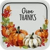 Way to Celebrate Give Thanks Square Paper Plates, 10 ct