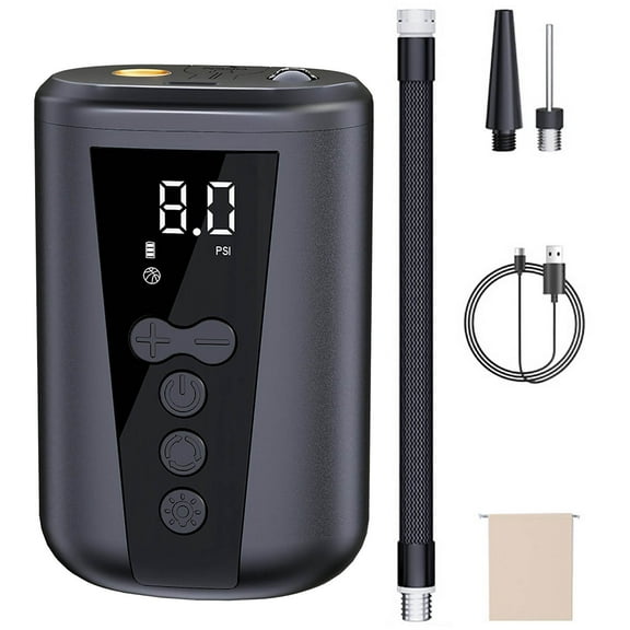 Zmeidao Electric Ball Pump, Basketball Pump Rechargeable Fast Air Pump for All Sports Balls, Football, Basketball, Volleyball, Soccer