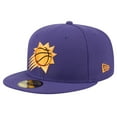 thumbnail image 3 of Men's New Era Purple Phoenix Suns Throwback Pennant 59FIFTY Fitted Hat, 3 of 6