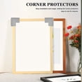 thumbnail image 2 of OULII 24Pcs Photo Frame Edge Protector Grey Nbr Material for Safe Artwork Handling, 2 of 8