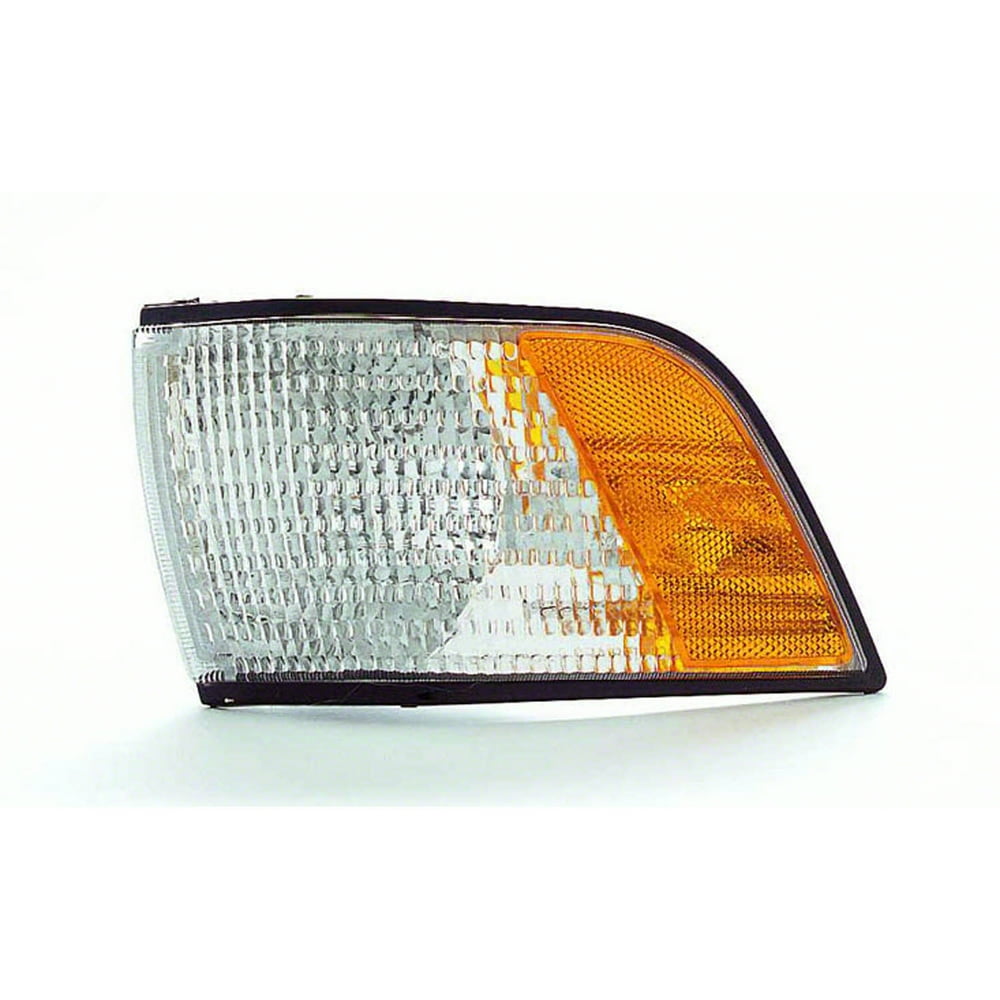 New Standard Replacement Front Driver Side Turn Signal/Side Marker Light Assembly, Fits 1991