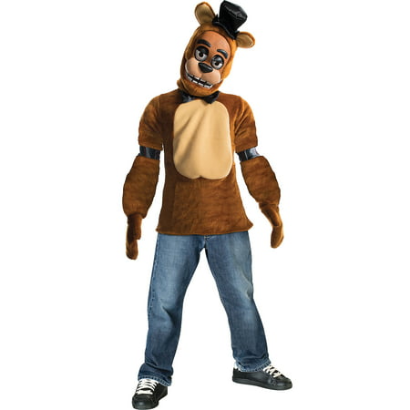 Rubie's Costume Co Five Nights at Freddy's Freddy Fazbear Costume for Boys, Size Small, With Shirt, Mask, and
