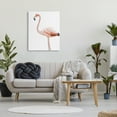 thumbnail image 2 of Stupell Industries Tropical Pink Flamingo Bird Casual Animal Design Graphic Art Gallery Wrapped Canvas Print Wall Art, Design by Amelia Noyes, 2 of 7