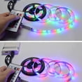 thumbnail image 4 of EIMELI USB LED RGB Bande Lumineuse avec Télécommande Infrarouge TV Fond Rétroéclairage Flexible Lampe Ruban, 4 of 9