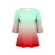 thumbnail image 3 of Camiseta de Cuello Redondo de Manga 3/4 de Impresión Casual para las Mujeres Camiseta de Cuello Redondo de Manga Larga de Tamaño Grande para las Mujeres, 3 of 6