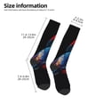 thumbnail image 2 of Sigee Colorful Betta Fish for Socks for Men Women Socks Stocking Compression Socks, 2 of 6