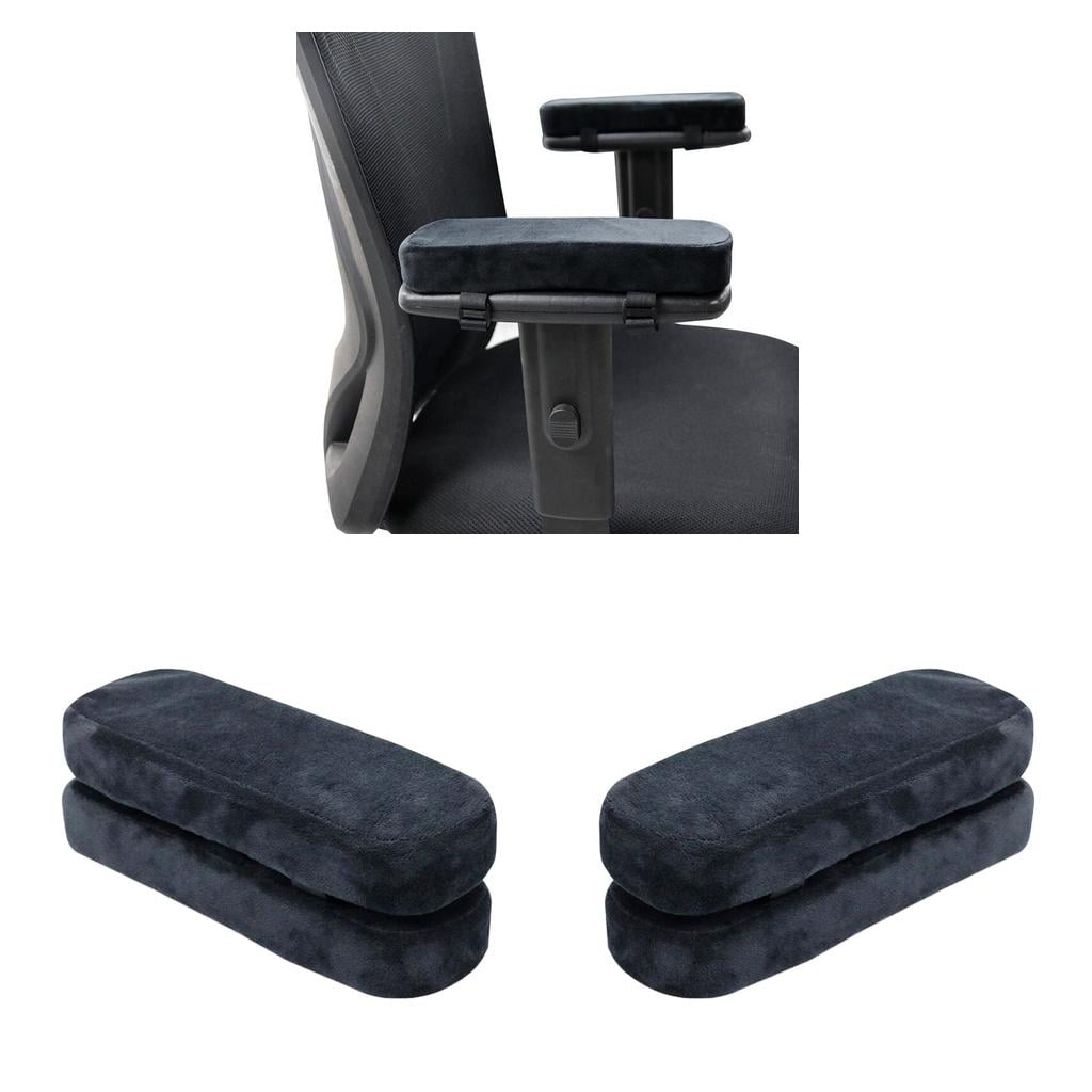 Memory Foam Arm Pads for Office Desk Chairs Armrest Foam Set Of 2 
