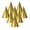 Gold, variant on Beistle 66002-GD Foil Cone Hat, Gold - Pack Of 48
