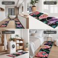 thumbnail image 5 of Pioneer Flower Floral Print Pattern Kitchen Rugs Sets Of 3,Kitchen Runner Rugs Non Skid Washable,Decorative Kitchen Floor Mats for Kitchen,Sink,Laundry,17"x30"+ 17"x47" + 17"x59", 5 of 6