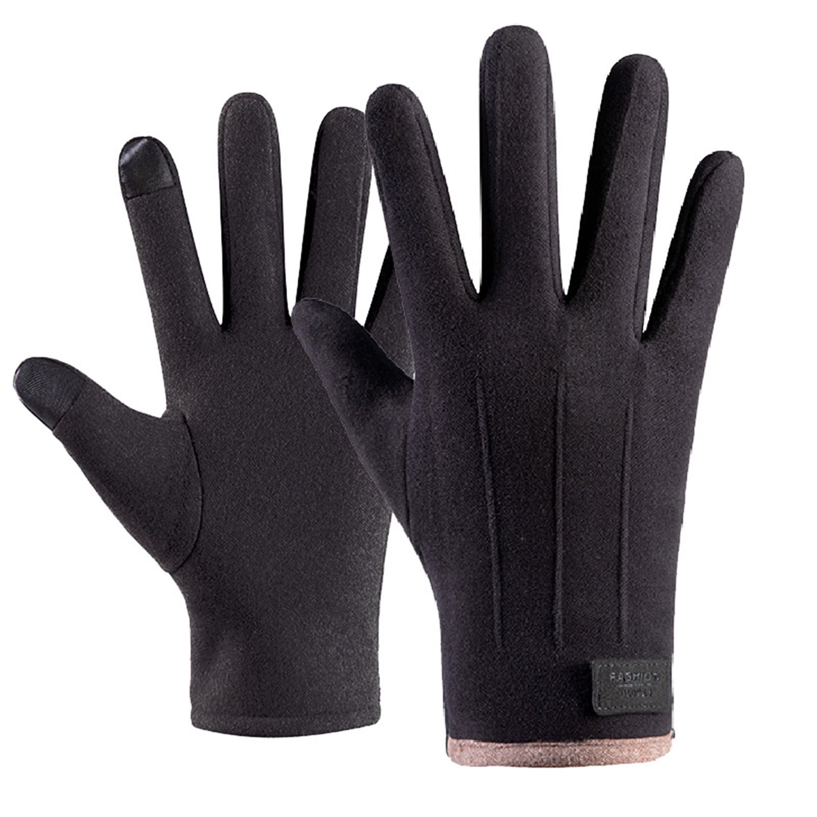 Winter Gloves,Women'S Winter Warm Thickening Plus Velvet Gloves