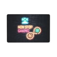 thumbnail image 7 of Funny Non Stop Game Rugs Doormat, Non-Slip Machine Washable Carpets Floor Door Mat , 36" x 24", 7 of 7