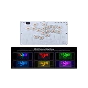RGB Arcade Hitbox Keyboard Arcade Fighting Game Controller Keyboard for PS4/PS3/Steam/Android Switch Arcade Gameplay