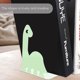 thumbnail image 4 of 1 Pair Metal Bookends Dinosaur Shape Decorative Bookends Metal Anti-Slip Office Bookshelf Rack, 4 of 5