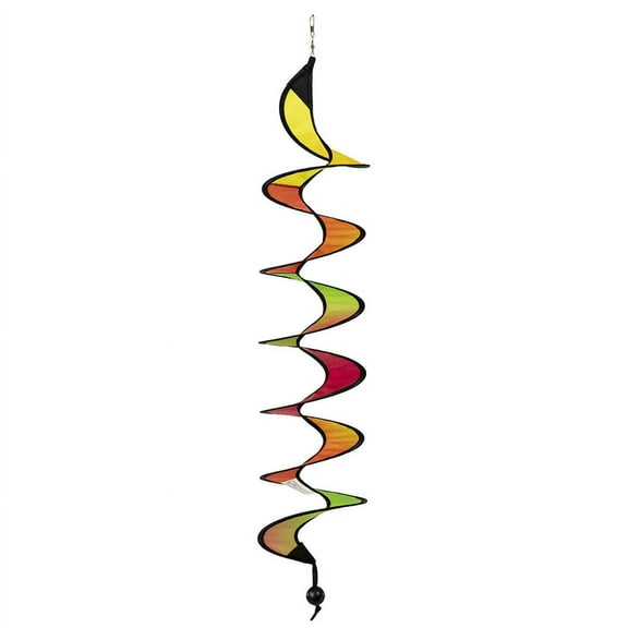 In the Breeze 5184 — 24" Jewel Curlie — Colorful Outdoor Wind Spinner, Hot Air Balloon Accessory or Kite Tail