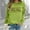 Green, variant on Women Sweatshirts Sweat Shirts Women Long Sleeve Women's Pullover Green Plain Crewneck Sweatshirt Fall Sweatshirt Sweatshirt Women Trendy