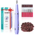thumbnail image 1 of Lima eléctrica inalámbrica para taladro de uñas: COSLUS máquina perforadora de uñas con perilla de velocidad continua para gel acrílico, esmalte en polvo, kit profesional portátil de manicura y pedicu, 1 of 5
