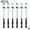 6Pcs, variant on Carburetor Screwdriver Adjustment Chainsaw Tools For ZAMA Ryobi Husqv Prof T7 C4S1