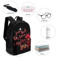 thumbnail image 4 of Hazbin Hotel Casual Backpack Shoulder Bag Daypack Computer Bag with Pocket High Capacity Schoolbag for Student College, 4 of 8