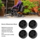 thumbnail image 3 of Conjunto De Ruedas Para Silla De Ruedas, Fácil De Instalar, Silla De Ruedas Eléctrica Antivuelco, Rueda Resistente De Larga Duración, 4 Piezas Para Silla De Ruedas Eléctrica, 3 of 7
