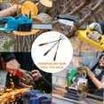 thumbnail image 6 of Uxcell 3Pcs Chainsaw Chain Sharpening File 5/32", 3/16", 7/32" with Black Steel Sharpener, 6 of 6