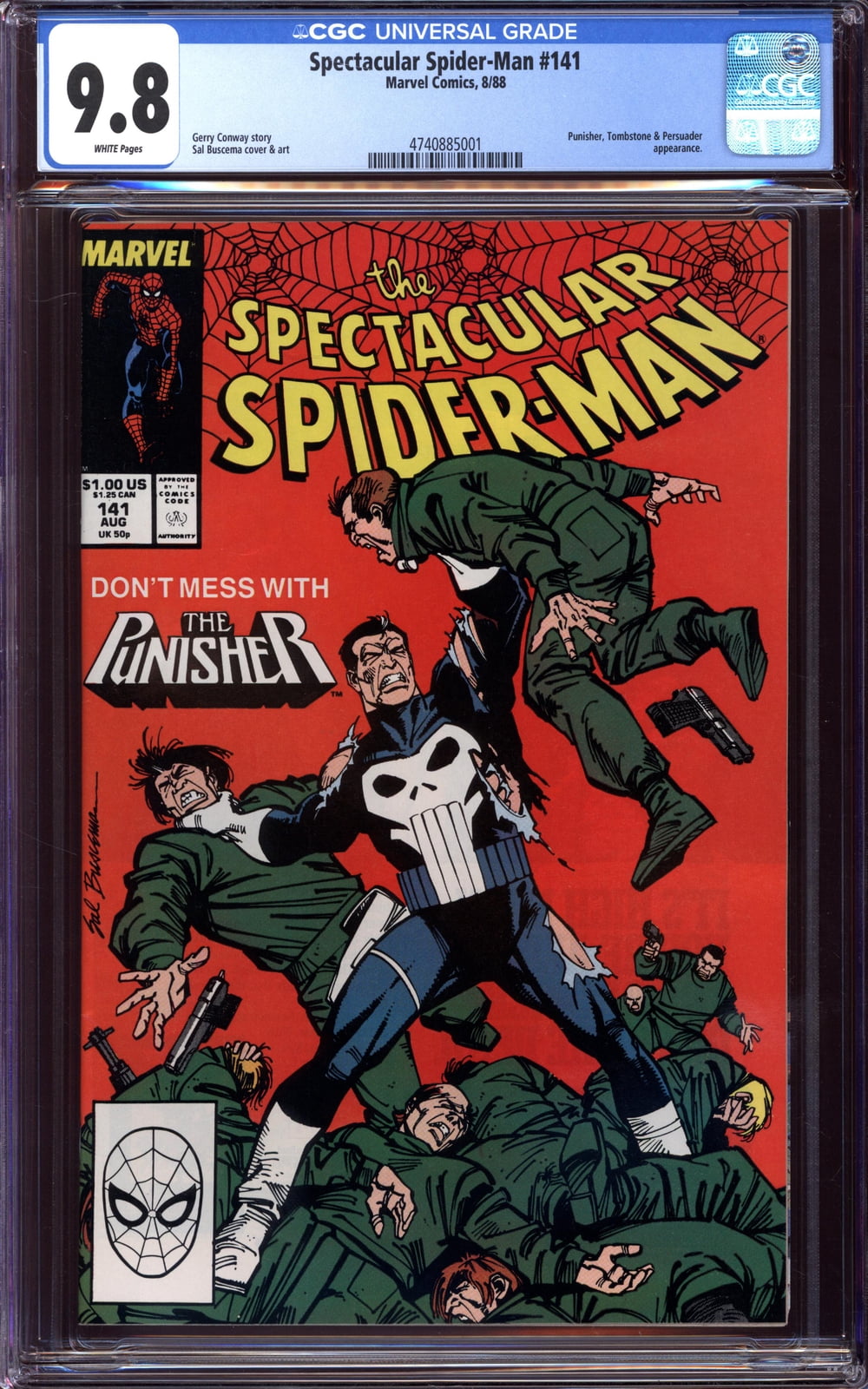 Cover of The Spectacular Spider-Man #141