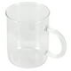thumbnail image 4 of Taza, taza de vaso de vidrio de borosilicato, taza de vidrio de borosilicato, taza de química, diseño aerodinámico, 4 of 8