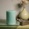 thumbnail image 3 of Hometrends 4" Morning Rain Scented Pillar Candle, 3 of 5