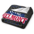 thumbnail image 2 of Belmont University Fleece Blanket, Very Soft Microfiber Flannel Blanket for Couch Warm and Cozy for All Seasons, 2 of 6