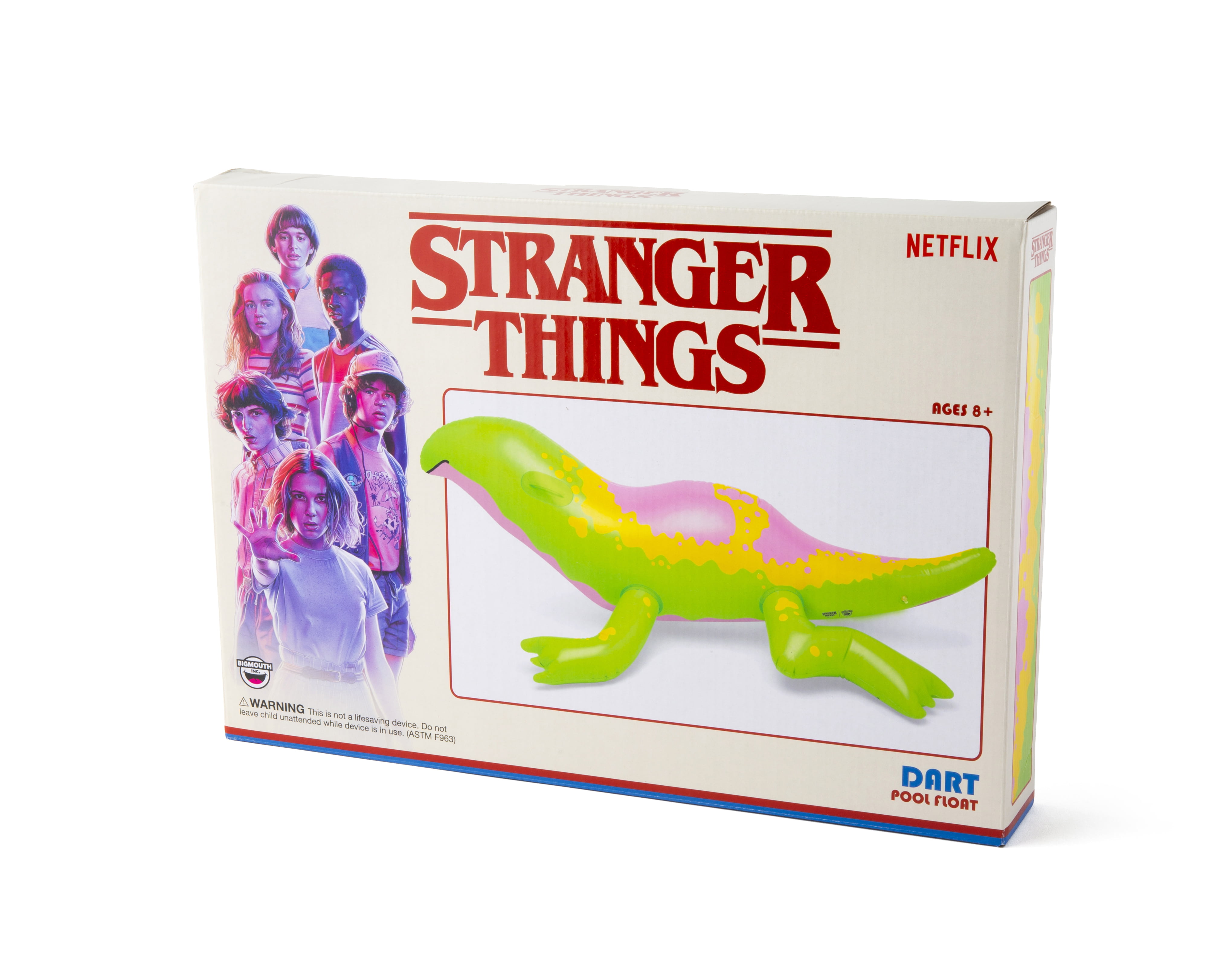 Stranger Things Dart Inflatable Pool Float Big Mouth Netflix Official Merch for sale online