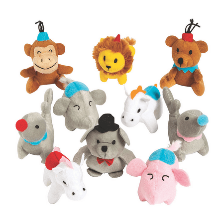 Plush Carnival Characters - Toys - 50 Pieces