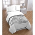 thumbnail image 3 of Star Wars Classic Falcon Twin/Full 3 Piece Comforter Set, White, 100% Microfiber, Lucas, 3 of 5