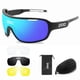 thumbnail image 1 of Juego de 4 lentes de montura completa para montar en bicicleta, gafas para deportes al aire libre, ciclismo, uso versátil, 1 of 5