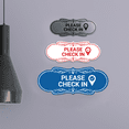 thumbnail image 3 of Designer Please Check In Sign (Black) - Medium, 3 of 4