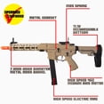 thumbnail image 3 of Juego de engranajes metálicos Gel Splat Blaster EMERBU ARP9 Extended Pro Series, 3 of 6