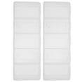 thumbnail image 4 of 2pcs Poker Chip Box Clear Poker Chip Case Reusable Plastic Poker Chip Storage Organizer with Lid, 4 of 9