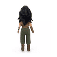thumbnail image 2 of Disney Raya and the Last Dragon Raya Medium Plush Doll New with Tag, 2 of 4