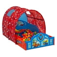thumbnail image 4 of Disney Mickey Mouse Sleep and Play Toddler Bed with Tent by Delta Children, Blue/Red, 4 of 7