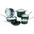 thumbnail image 1 of Cuisinart GG-10 GreenGourmet Hard-Anodized Nonstick 10-Piece Cookware Set, 1 of 4