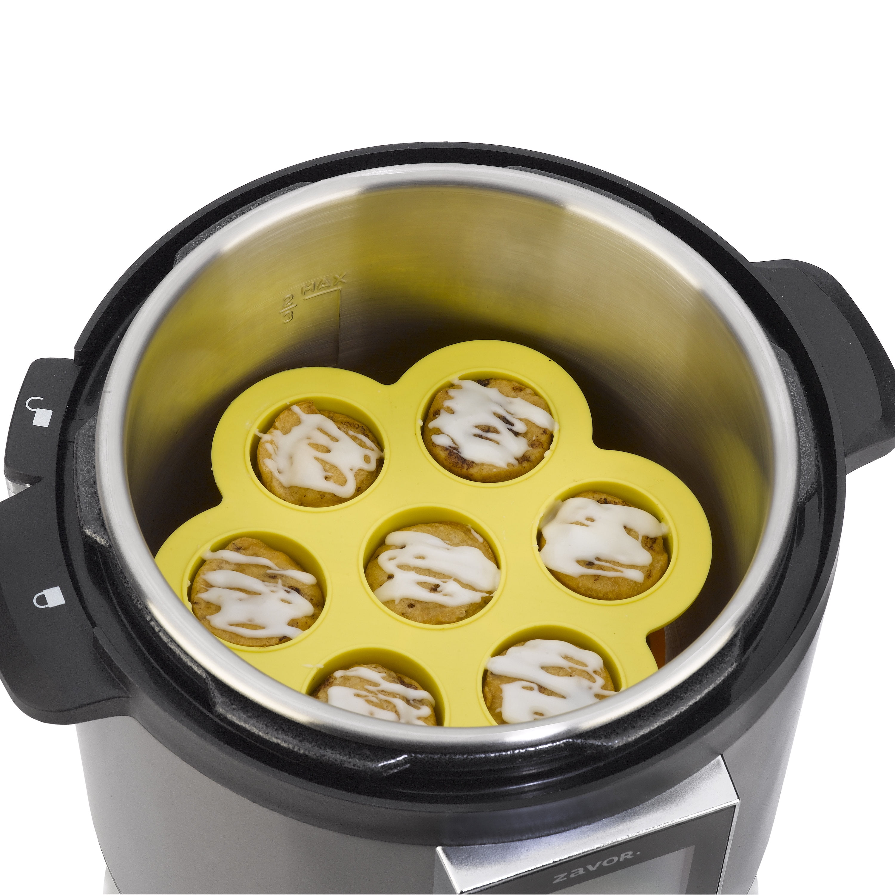 Zavor Everyday Pressure Cooker Accessories Set - Steamer, Rack and Egg Mold