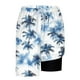 thumbnail image 4 of Pantalones Cortos Casuales para Hombre Imprimir con Bolsillos Pantalones de Playa de Cintura Elástica, Pantalones Cortos de Cintura Elástica para Hombre, 4 of 6