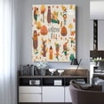 thumbnail image 4 of Susaid Autumn In The Forest Pattern Vertical Canvas Wall Decor 12x16in - Waterproof with Wood Frame & Damage-Free Hanging Kit, 4 of 8
