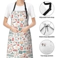 thumbnail image 6 of Lsque Summer Life Waterproof Apron Chef Aprons for Men Heavy Duty Chemical Work Apron Extra Long Grilling Aprons with Adjustable Bib Apron, 6 of 9