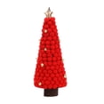 thumbnail image 2 of Danhjin Decorations Doll Christmas Decorations Wool Colorful Wool Curly Wool Mini Christmas Tree Bar Desktop Small Ornaments Multicolor Christmas Wool-Tree Desktop Christmas Decorations, 2 of 8