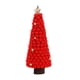 thumbnail image 2 of Mini adornos para árbol de Navidad | Figura de árbol de Navidad artificial de tela de lana con pompones y cascabeles | Adorno de escritorio colorido para el hogar, la oficina o la estantería, 2 of 8