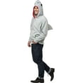 thumbnail image 2 of Shark Hoodie Men's Adult Halloween Costume, 2 of 2