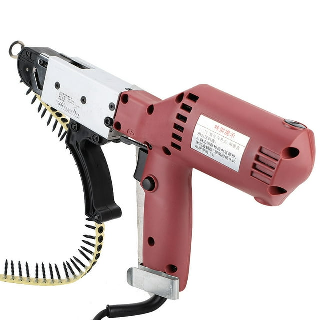 Pistola de tornillos, Destornillador eléctrico de alimentación automática Pistola de tornillos eléctrica Pistola de tornillos de cadena Estética elegante
